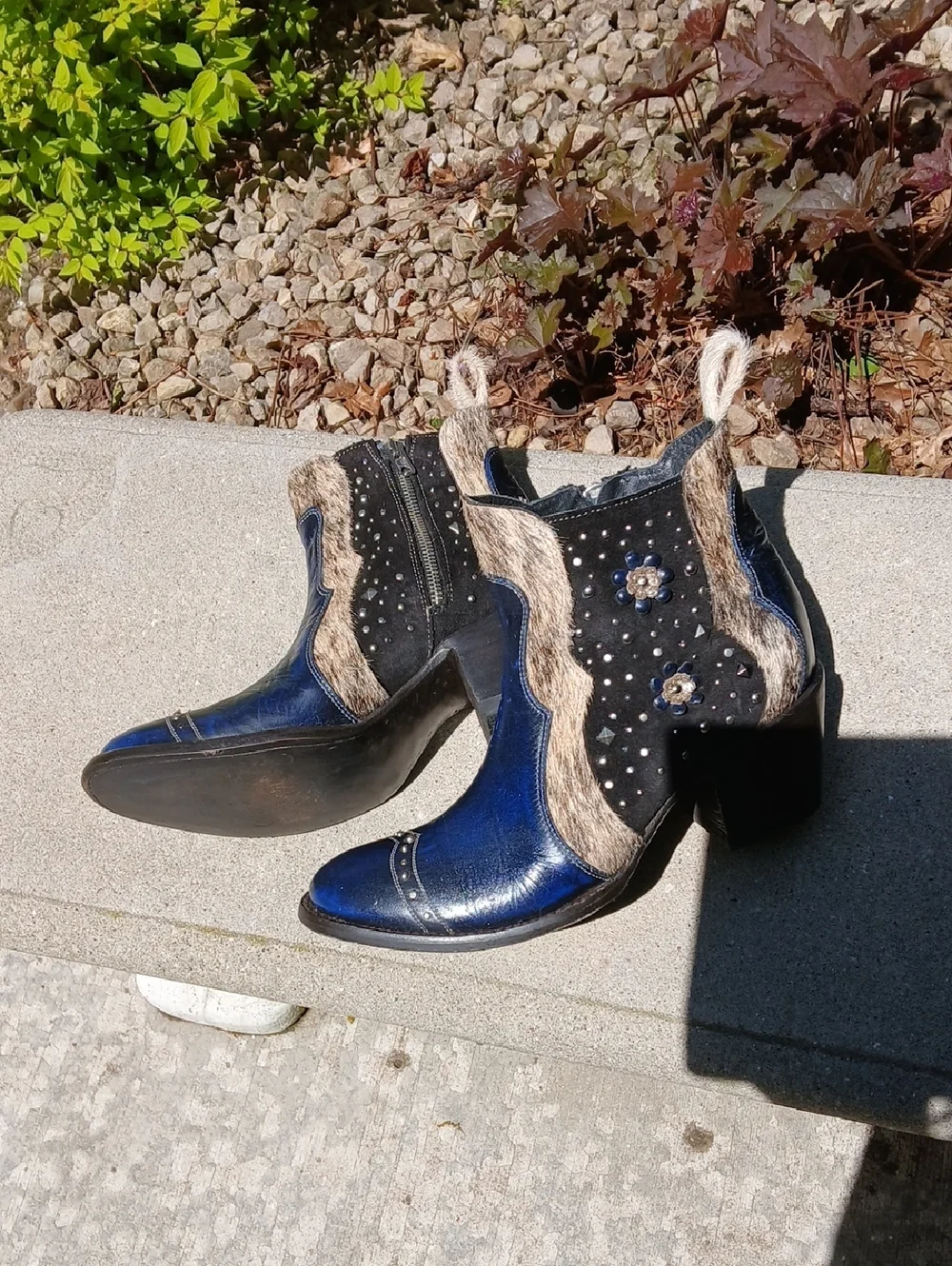 Old Gringo Zip Up Boot Sz 9B